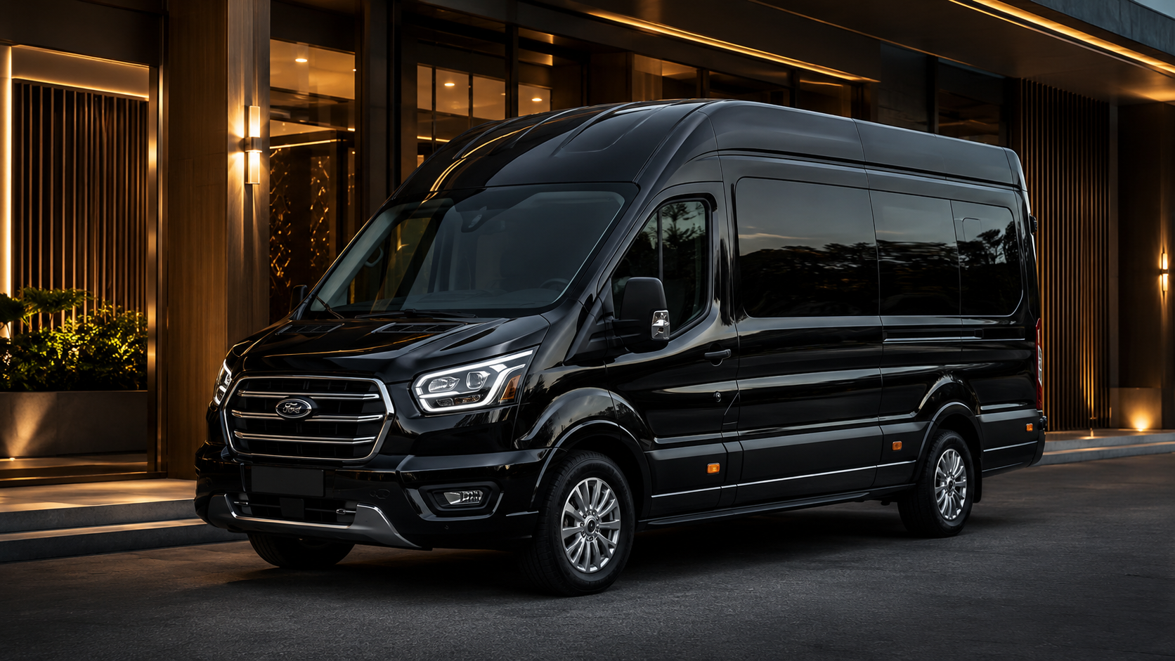Ford Transit 18 chỗ phục vụ tuyến TP.HCM đi Cà Mau của ZipTravel