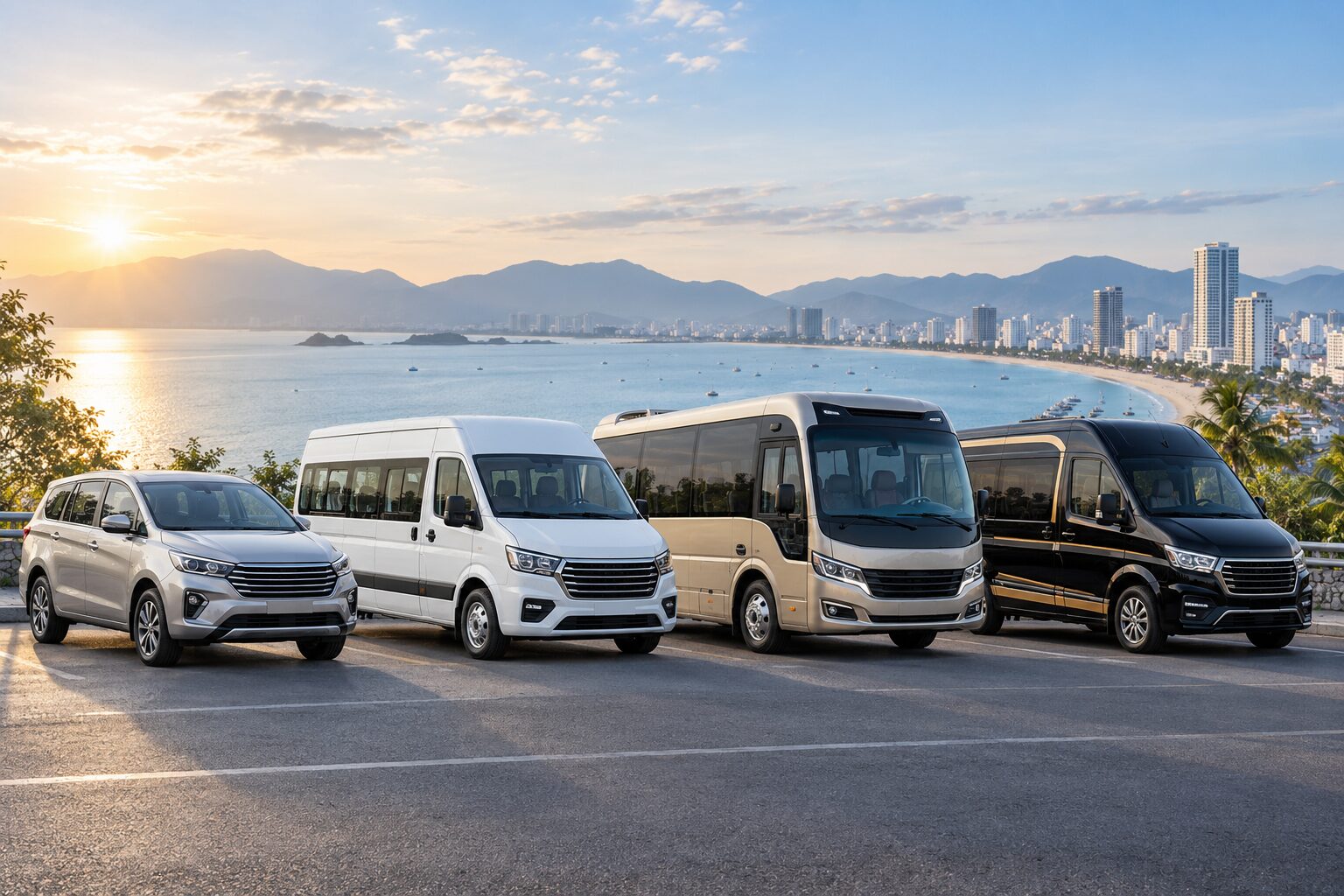 Đội xe ZipTravel phục vụ thuê xe đi tỉnh từ TP.HCM